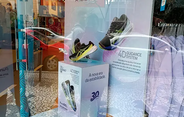 Foto personalização de vitrines